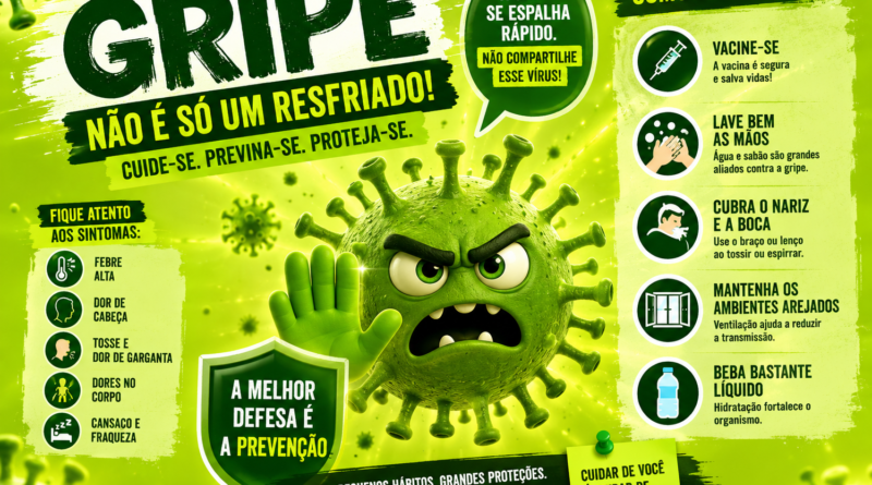 A gripe sofre mutações frequentes porque o vírus influenza muda ao longo do tempo. No entanto, quem sofre mutações é o vírus, não a doença em si. Por isso, o título pode levar o leitor a uma interpretação incorreta.